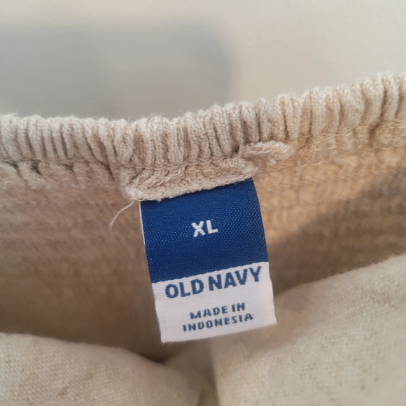 Old Navy Beige Linen Jumpsuit - Picture 3 of 3